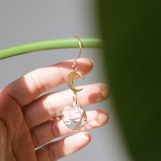 Mini attrape-soleil qui 'accroche à une plante