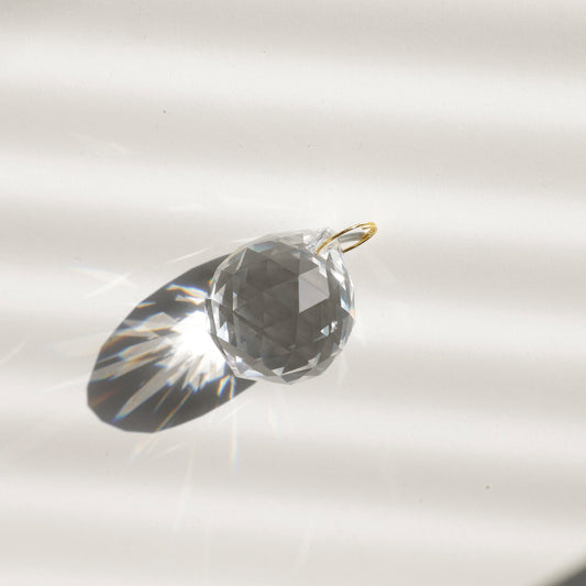 Boule de cristal transparente Suncatcher pour accrocher à une rallonge Rayonne®