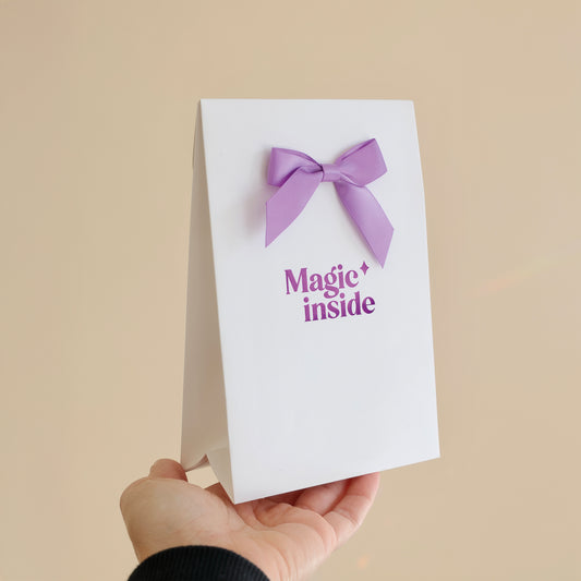 Pochette cadeau de la marque Rayonne pour les Suncatchers