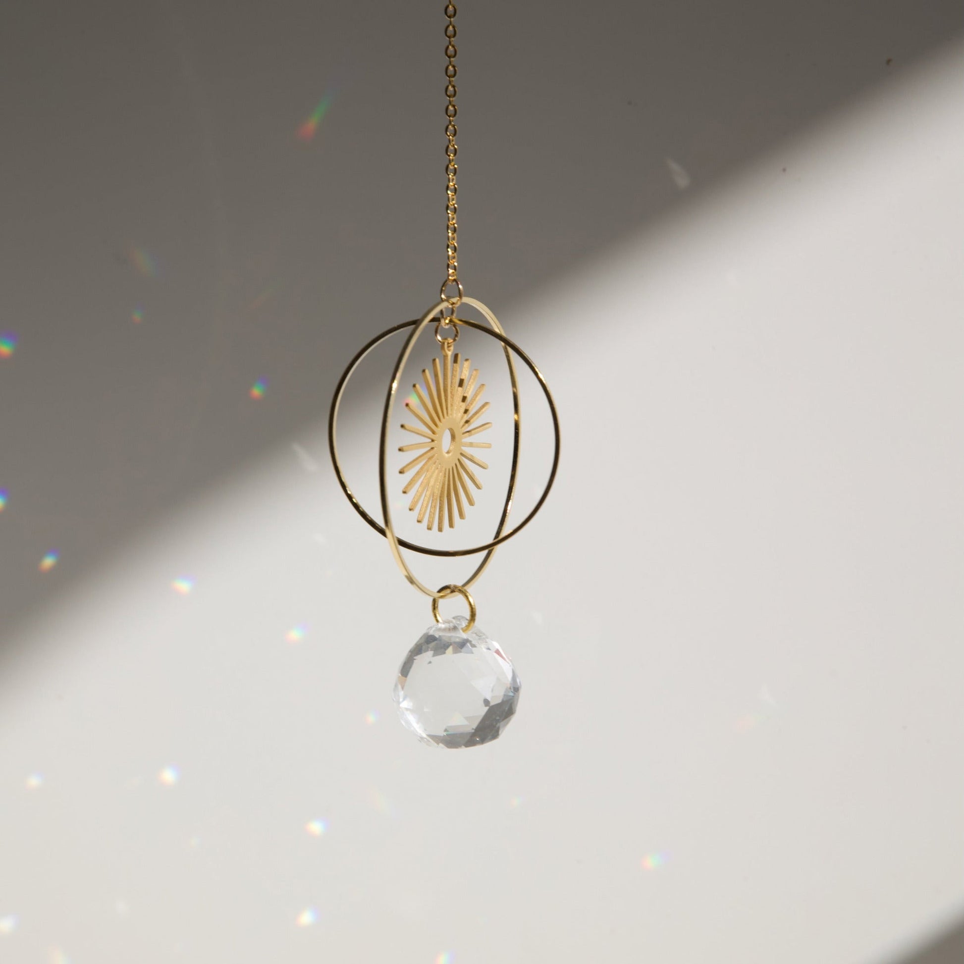 Suncatcher reflets arcs-en-ciel Rayonne