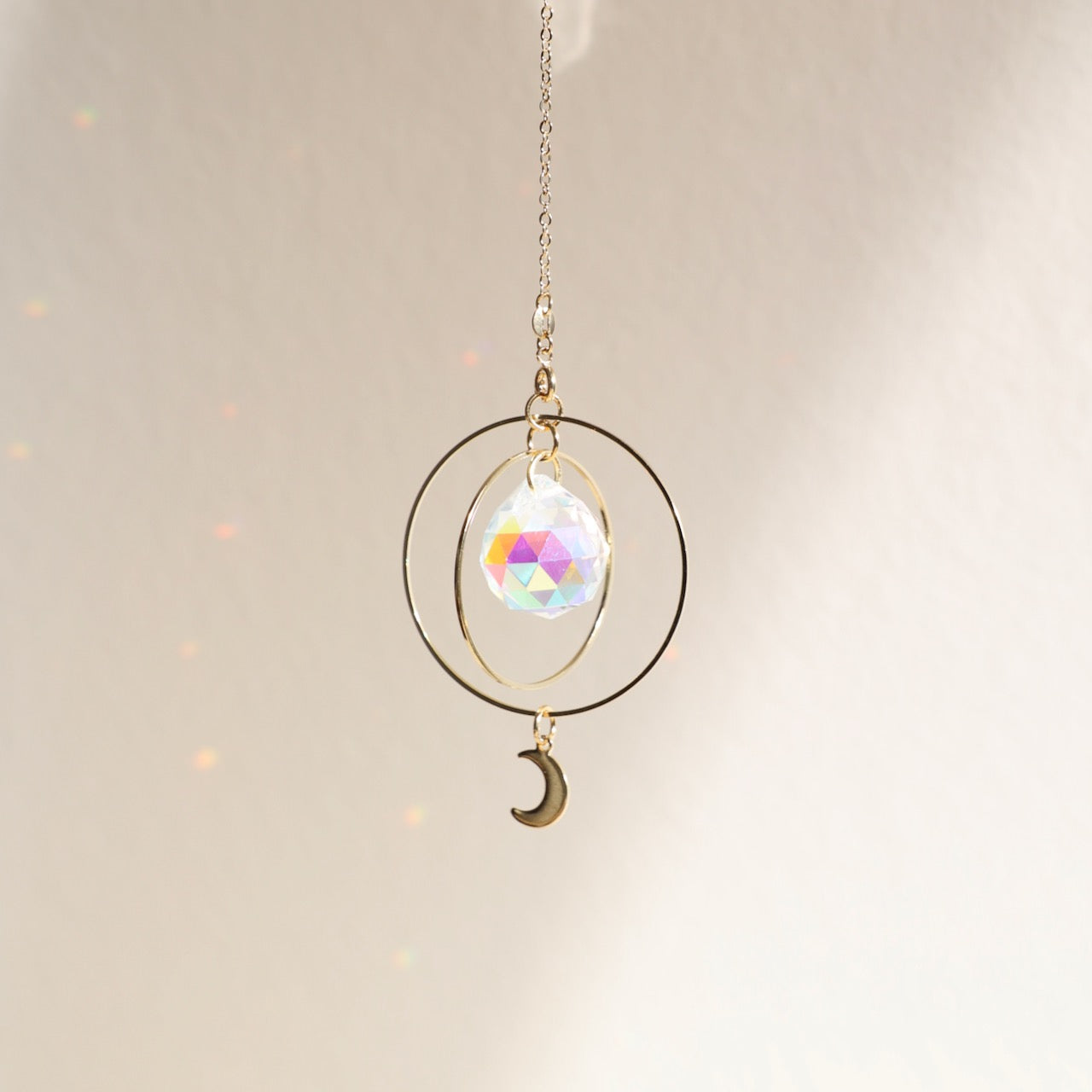 Attrape-soleil avec lune, Suncatcher Rayonne®