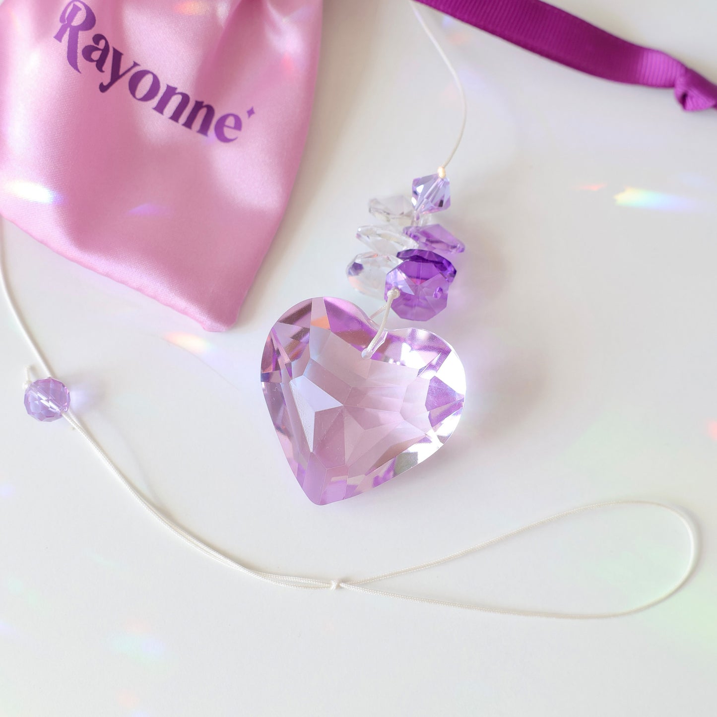 Attrape soleil en forme de coeur de la marque française Rayonne