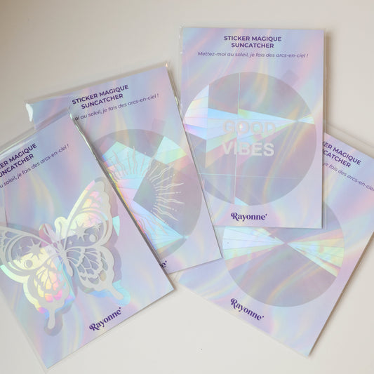 suncatchers stickers de fenetre Rayonne