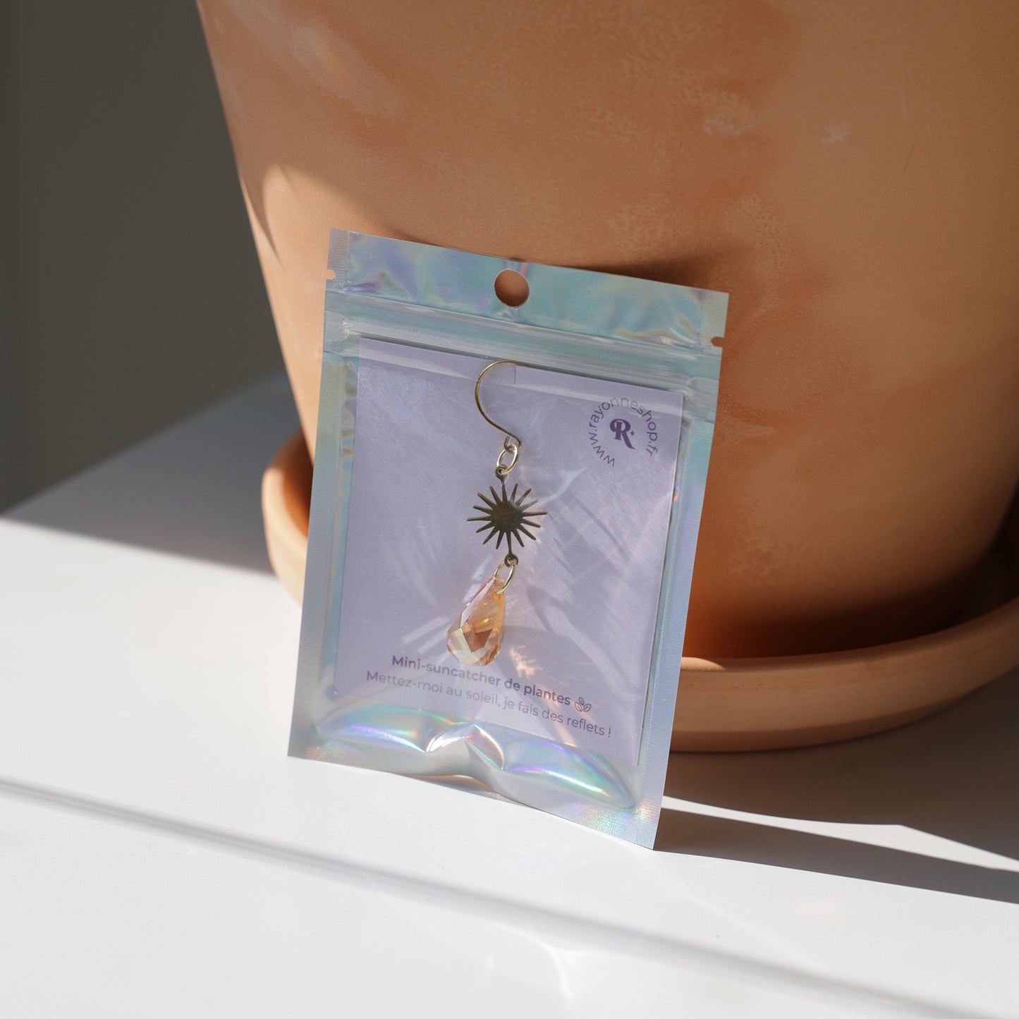 Mini-Suncatcher de plante COSY