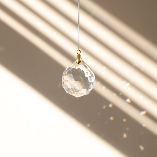 suncatcher en cristal de la marque rayonne
