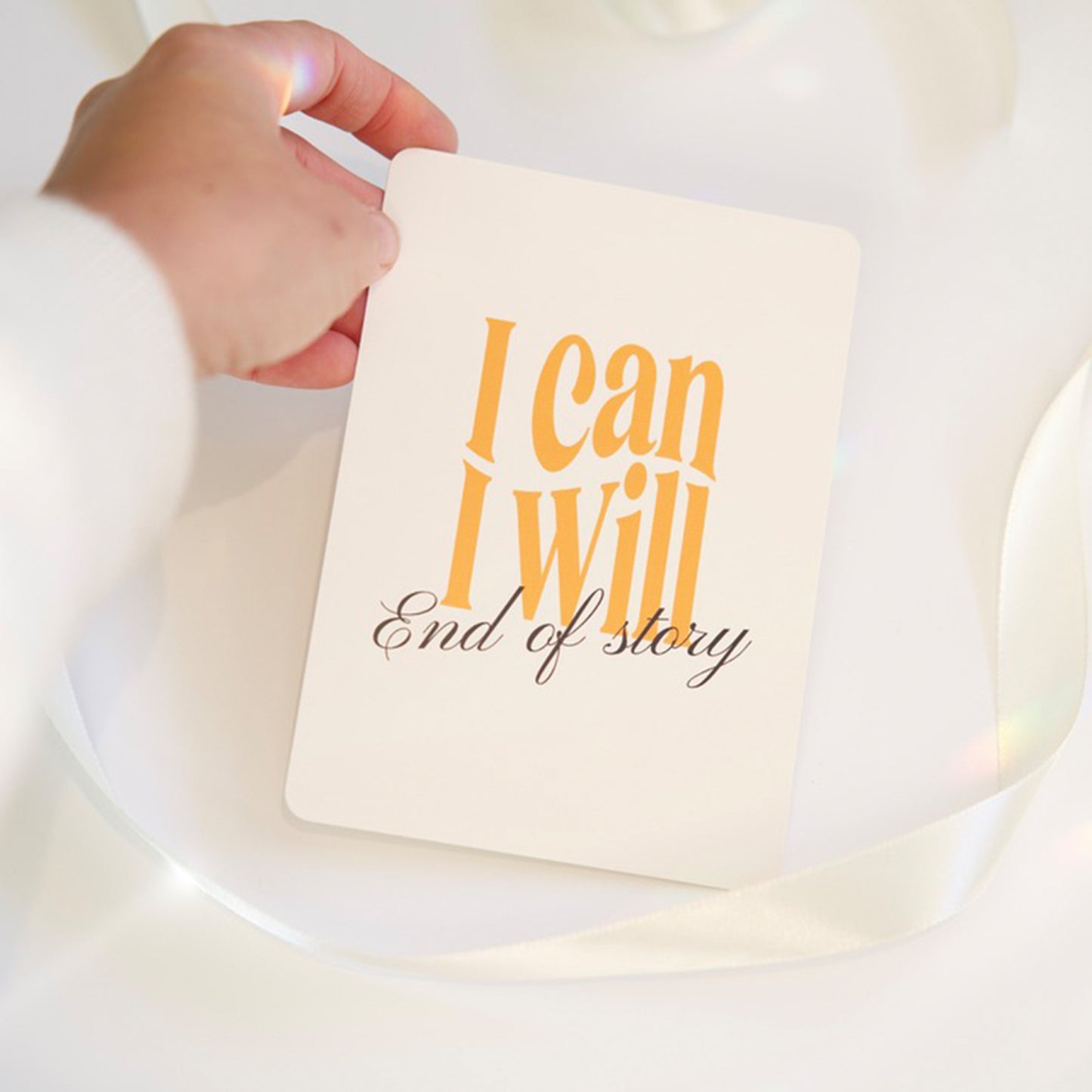 Rayonne® Inspirational Card - I Can, I Will