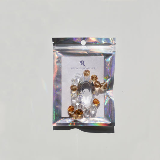 Cadeau idéal, kit de fabrication de suncatcher de couleur ambre