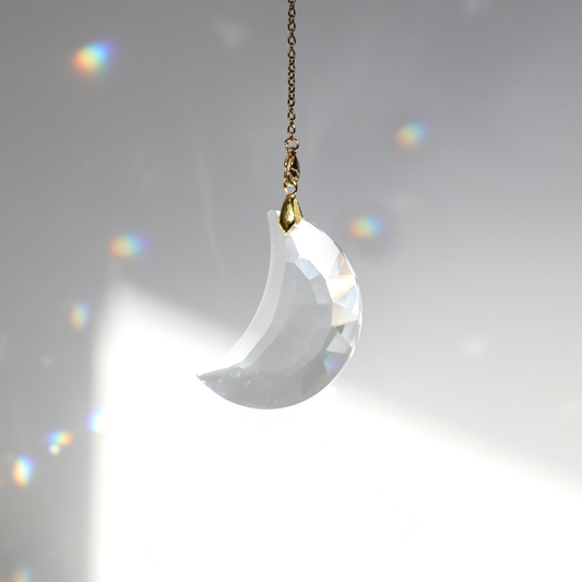 Suncatcher en forme de lune de la marque Rayonne®