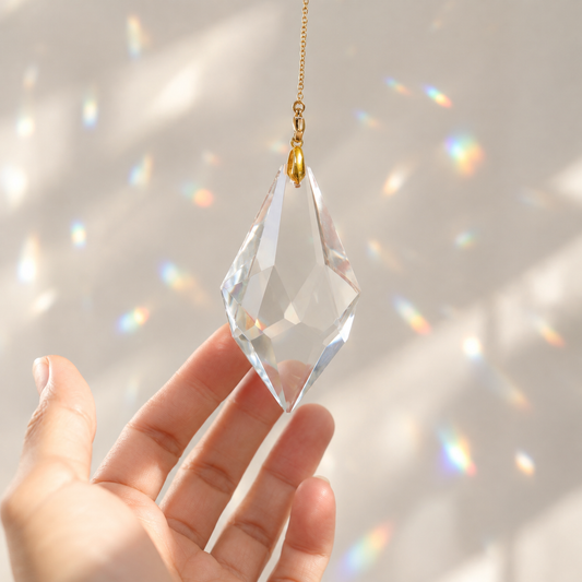attrape soleil en cristal rayonne 