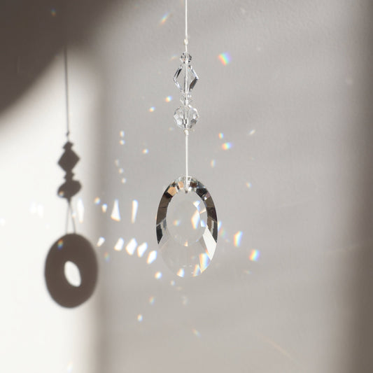 attrape-soleil en cristal rayonne