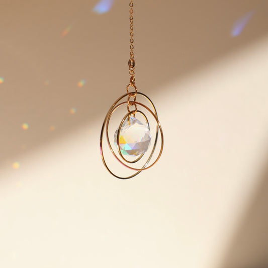 Attrape-soleil, Boule de cristal holographique, Suncatcher Rayonne®