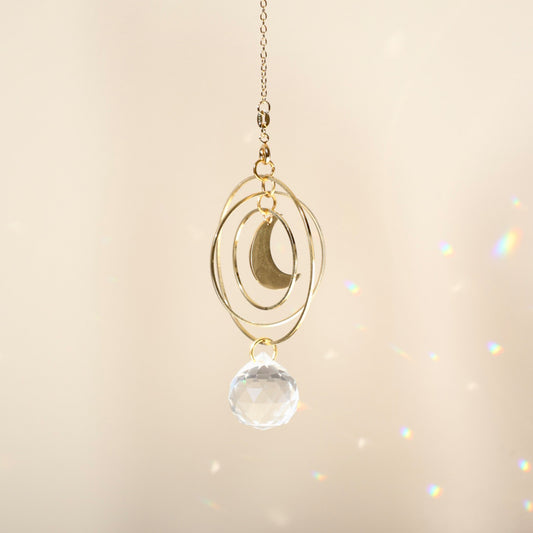 Attrape soleil avec lune dorée - Rayonne®