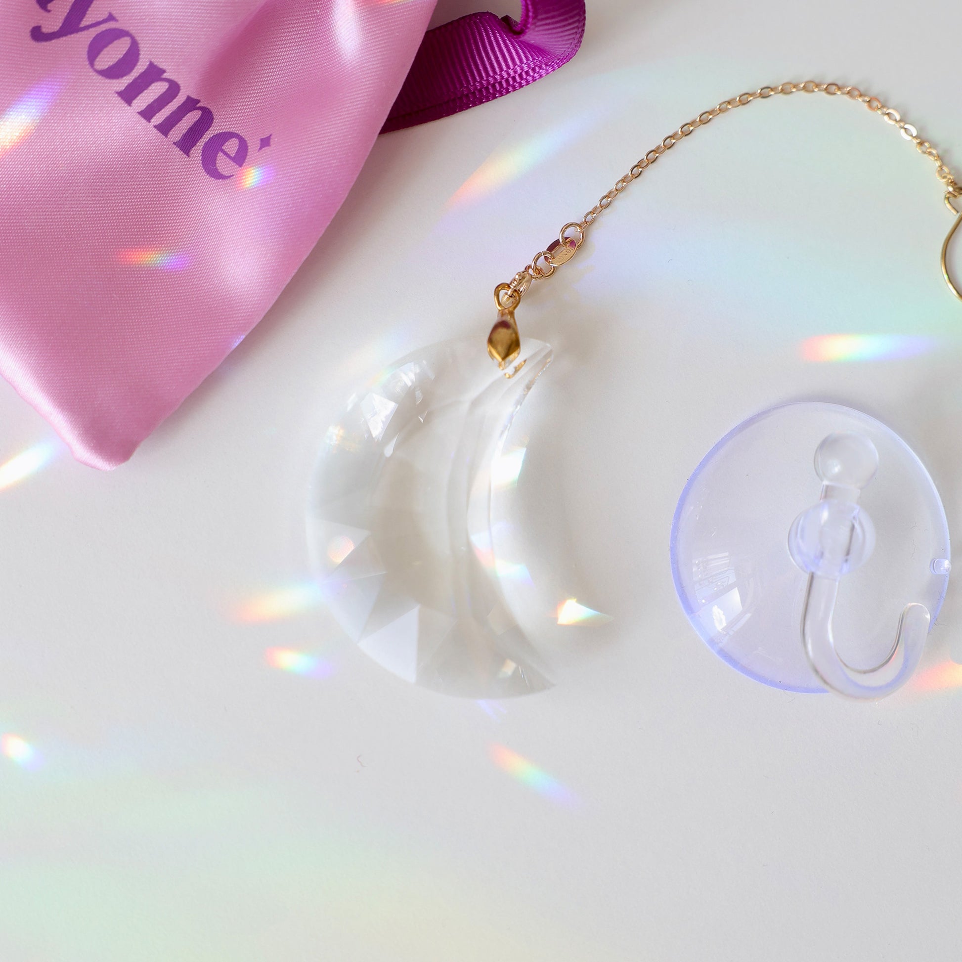 Suncatcher Lune, pour la décoration intérieure