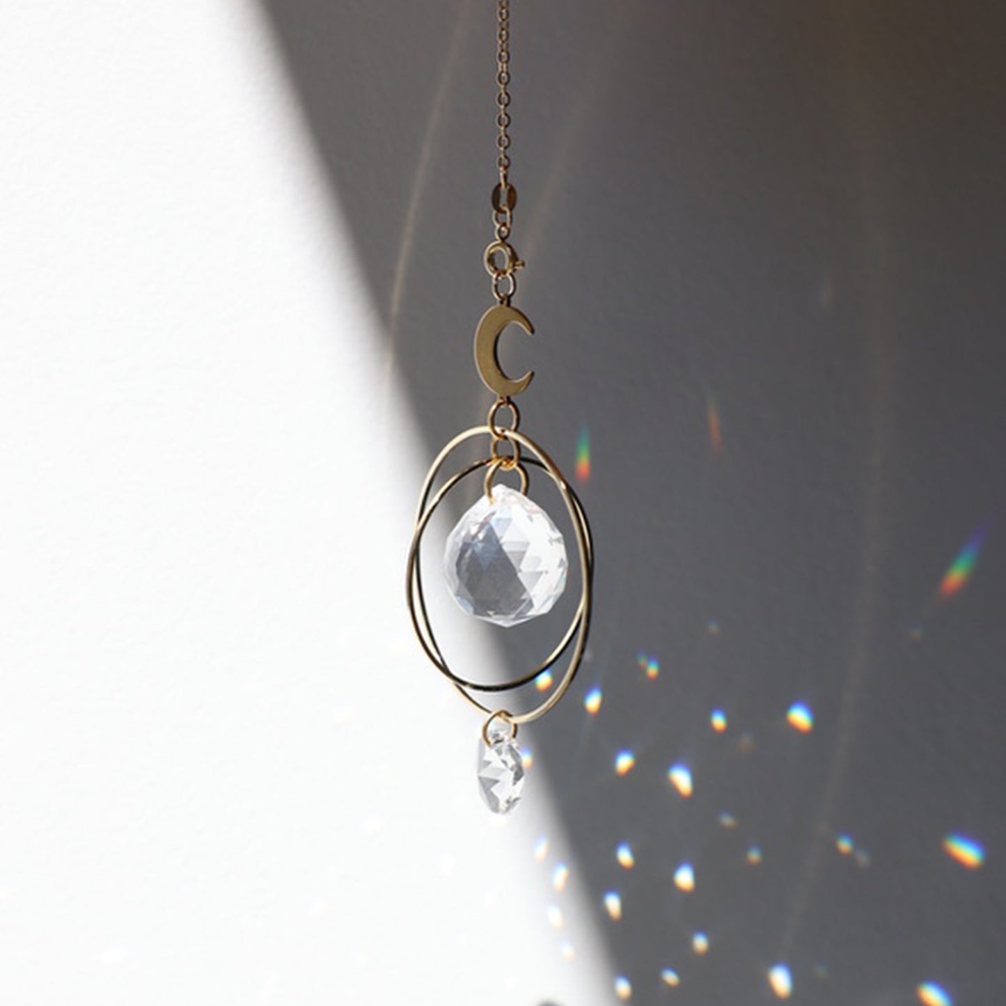 Suncatcher avec lune dorée de la marque Rayonne®