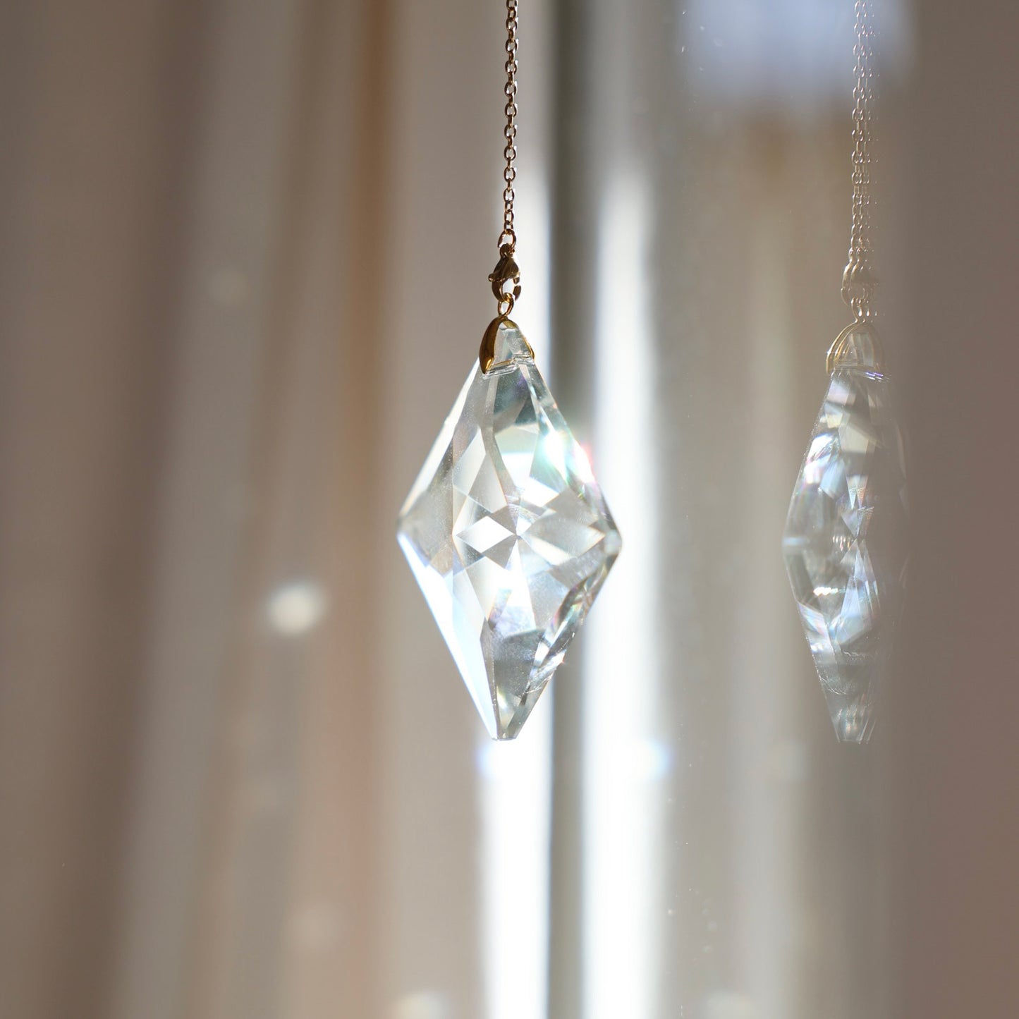 suncatcher en cristal rayonne