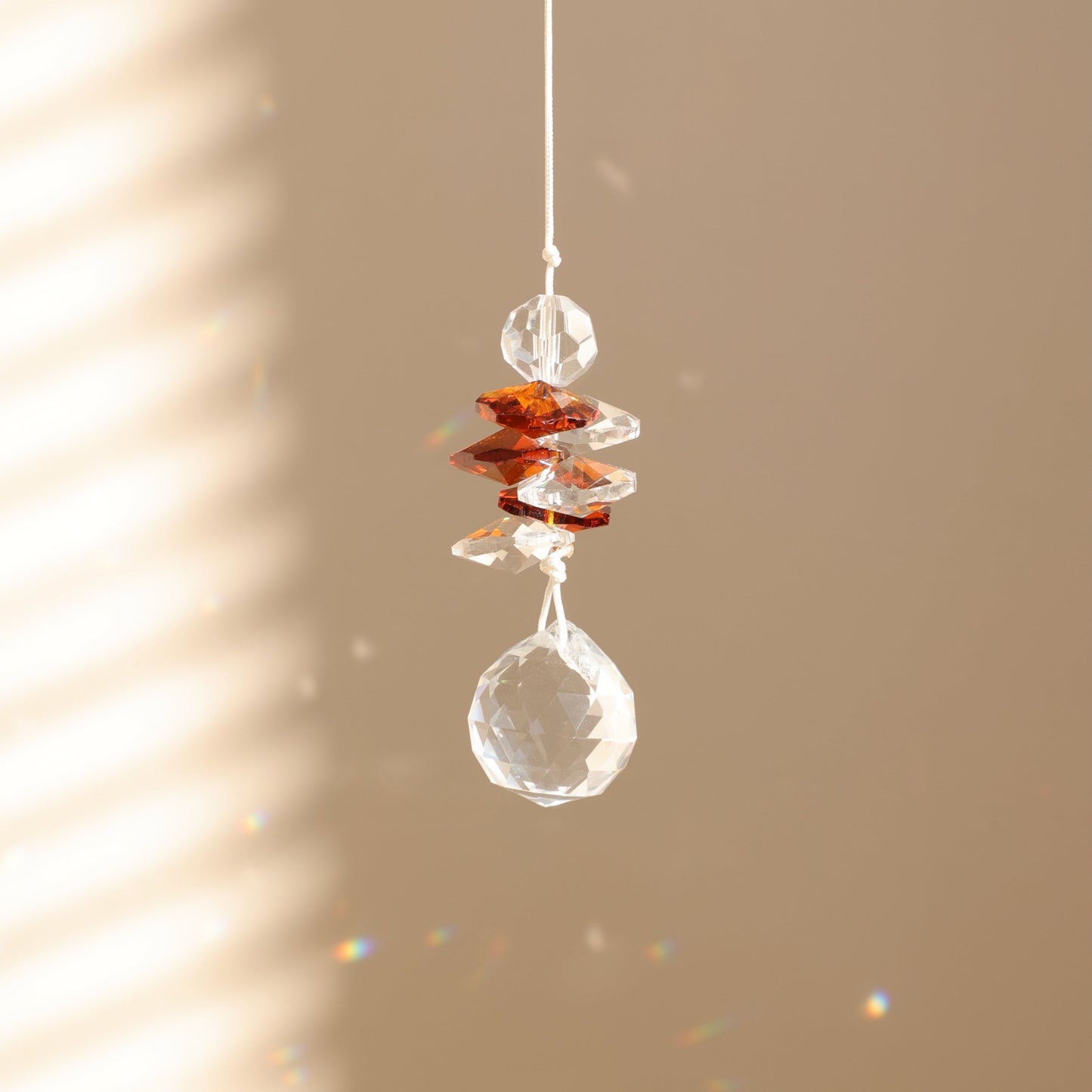 suncatcher en cristal rayonne 