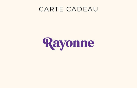 Carte cadeau pour suncatchers Rayonne®