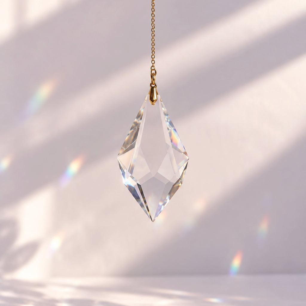 attrape soleil en cristal de verre