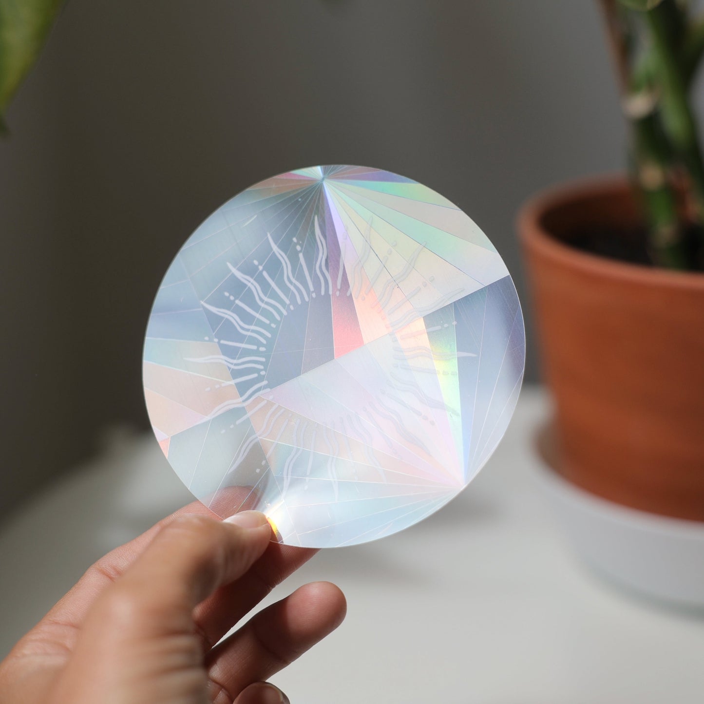 sticker de fenetre suncatcher de la marque Rayonne