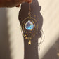 suncatcher en cristal diffusant des reflets arcs-en-ciel dans la maison 
